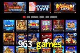 Tournaments 963 games